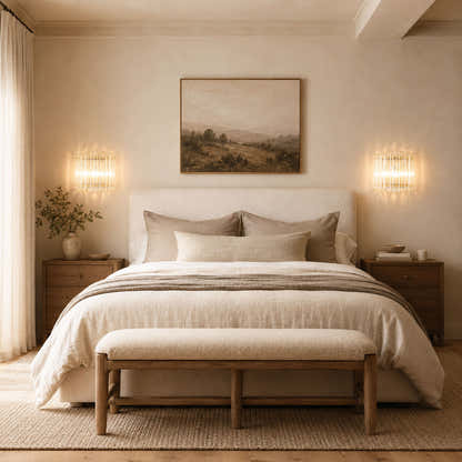 Virella Crystal Tube Wall Sconce