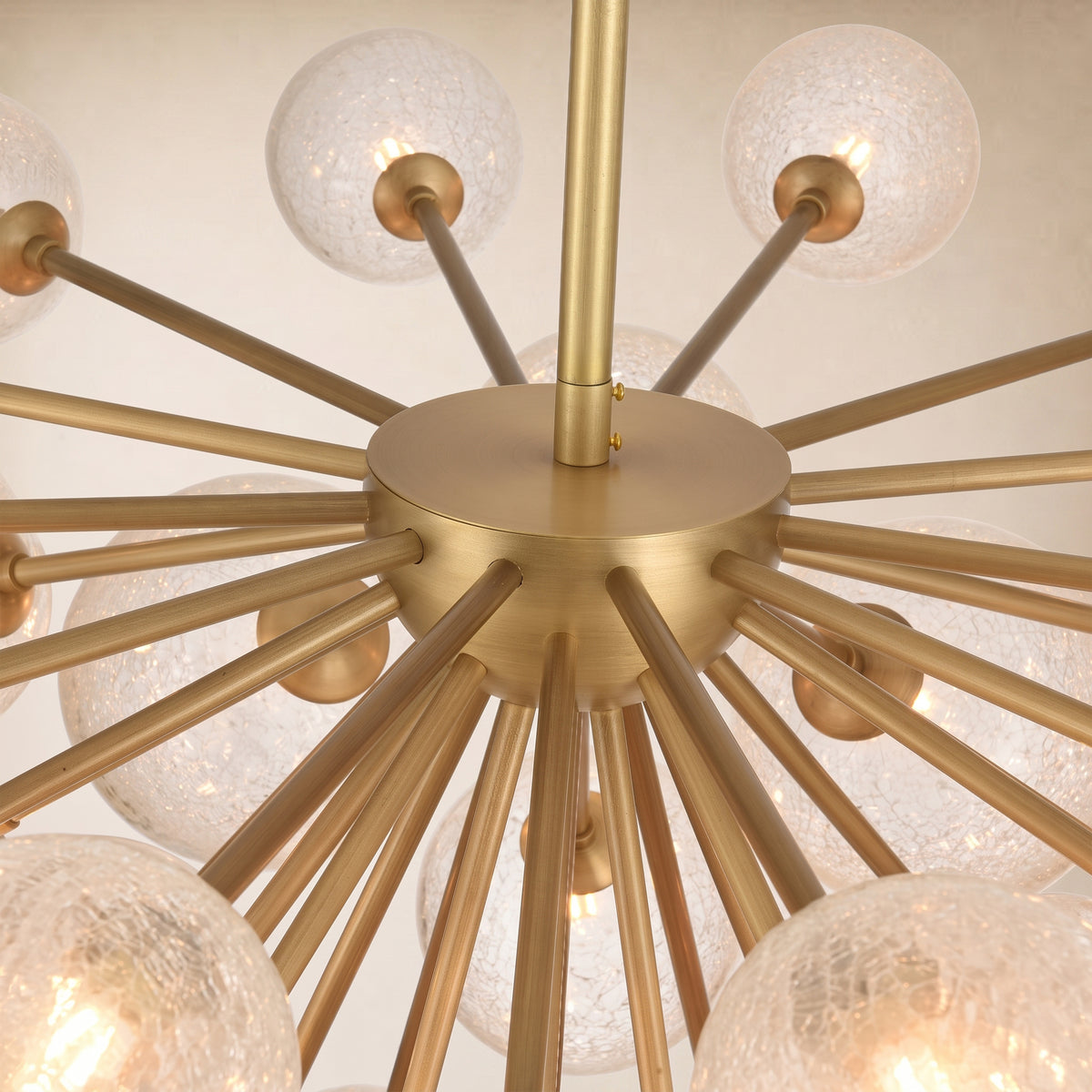 Elowen Glass Globe Cluster Chandelier 35.8"D 