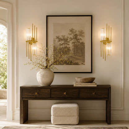 Oriana Crystal Wall Sconce 7.1"