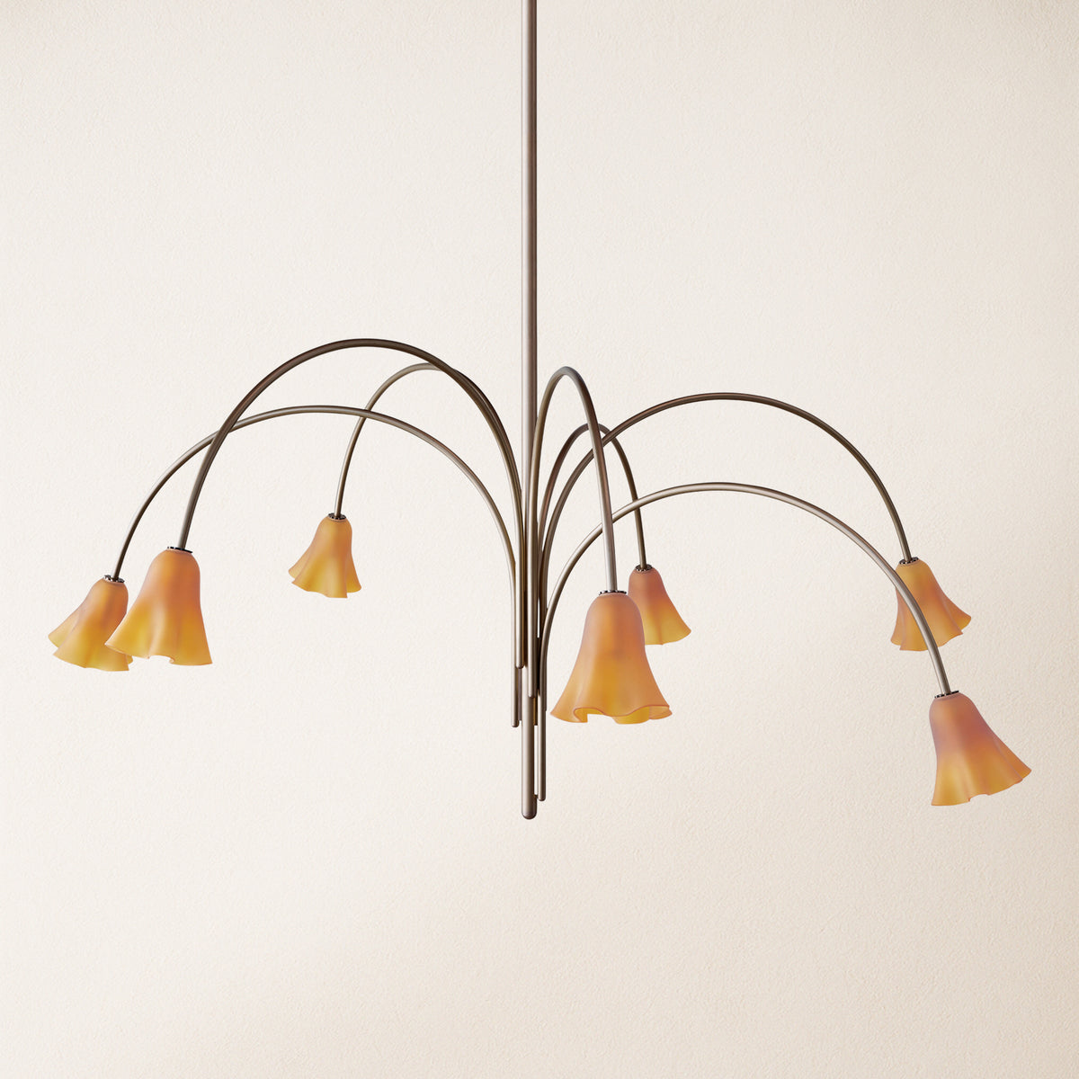 Florea Glass Art Chandelier
