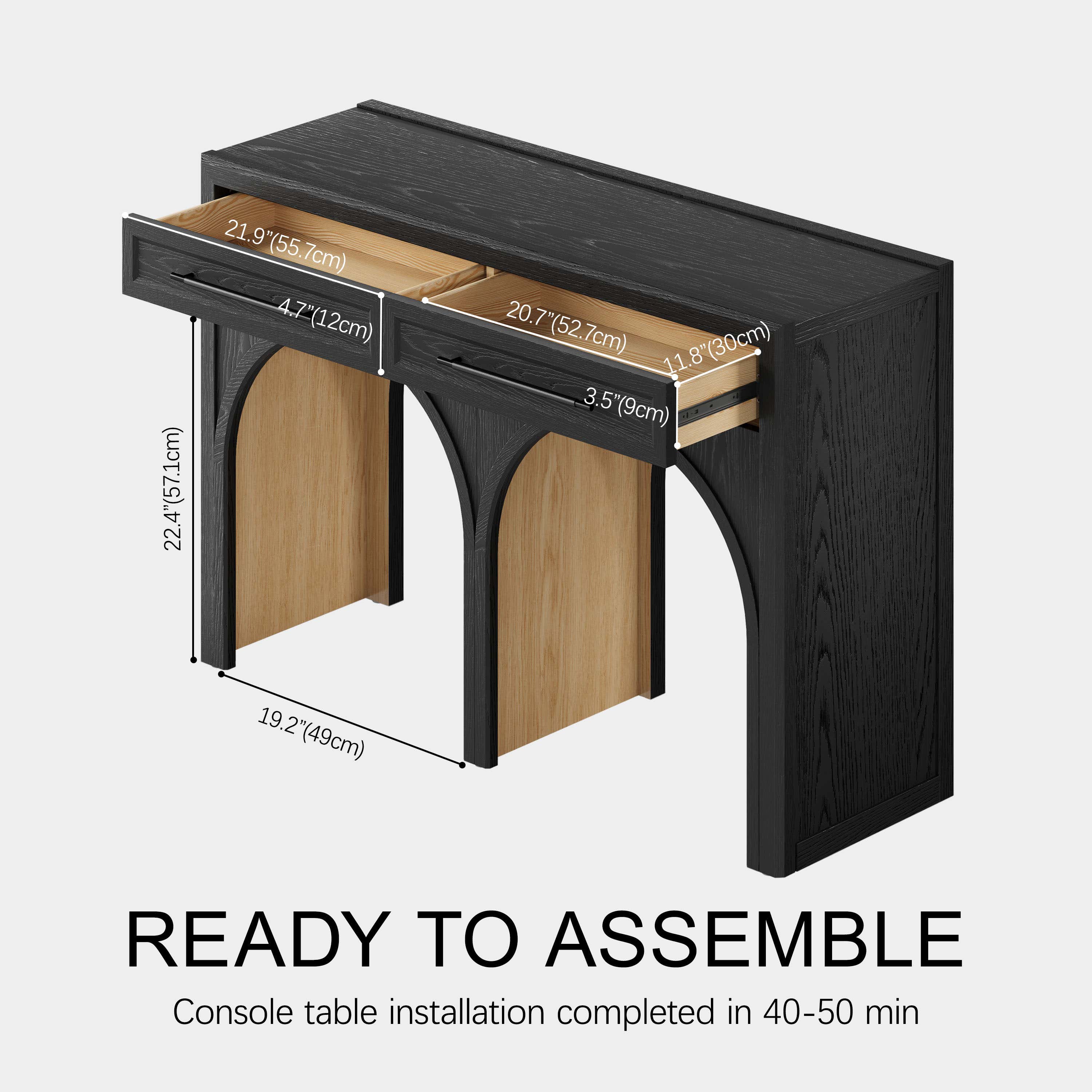 Alvar Console Table 47"