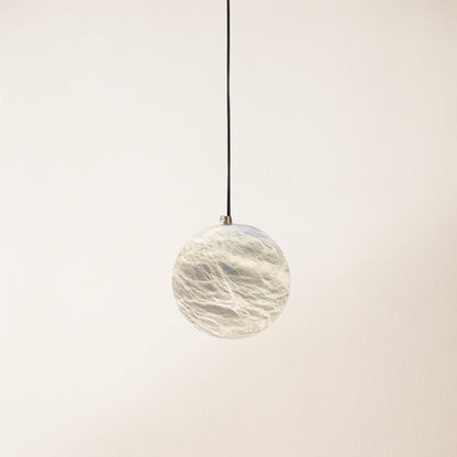 Nami Alabaster Global Ball Pendant Light 7"D
