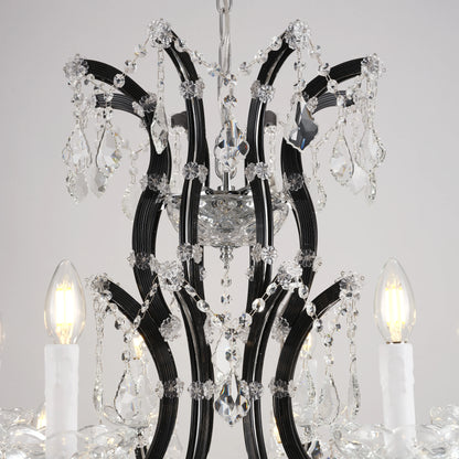 Roco Crystal Classical Round Chandelier 48"D