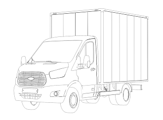 Delivery Truck Diagram
