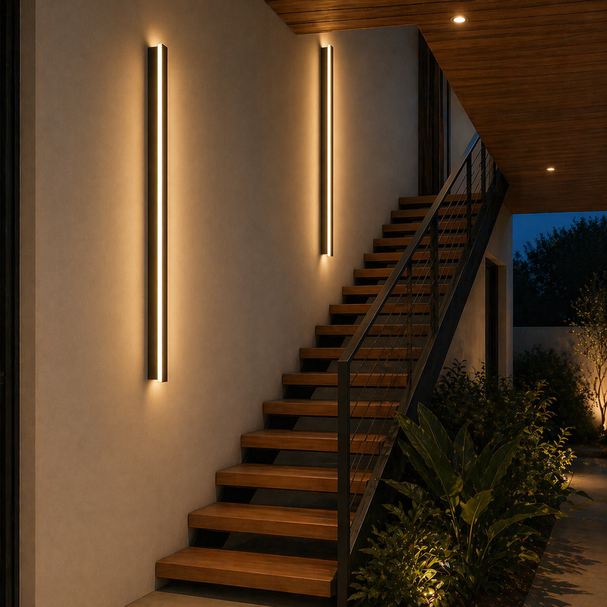 Orivelle Outdoor Wall Sconce 32"H