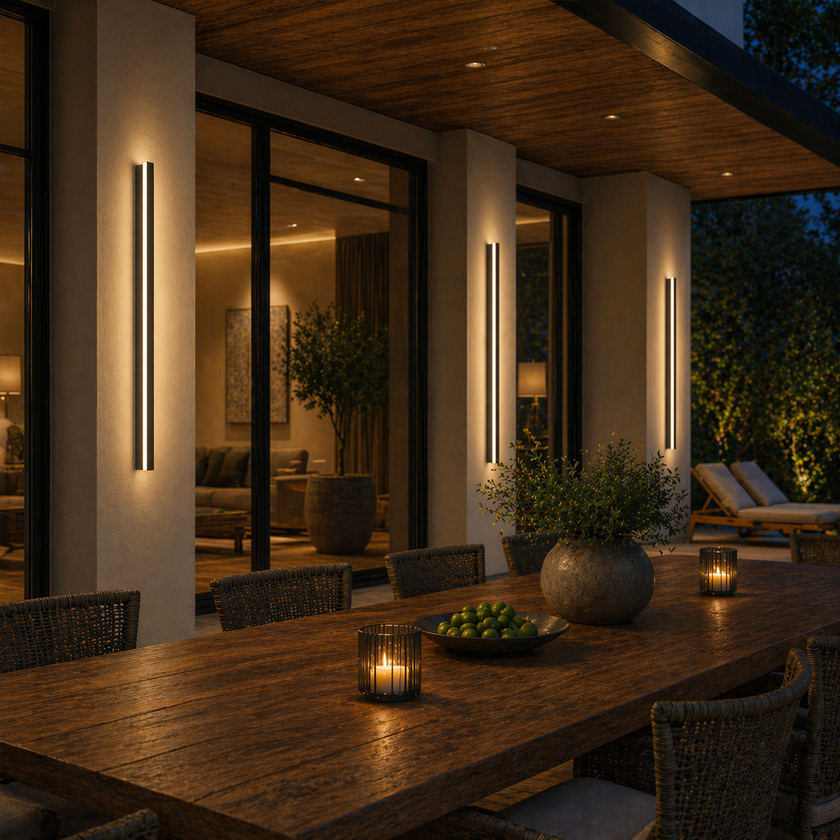 Orivelle Outdoor Wall Sconce 32"H