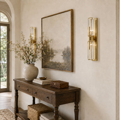 Kaelith Crystal Linear Wall Sconce