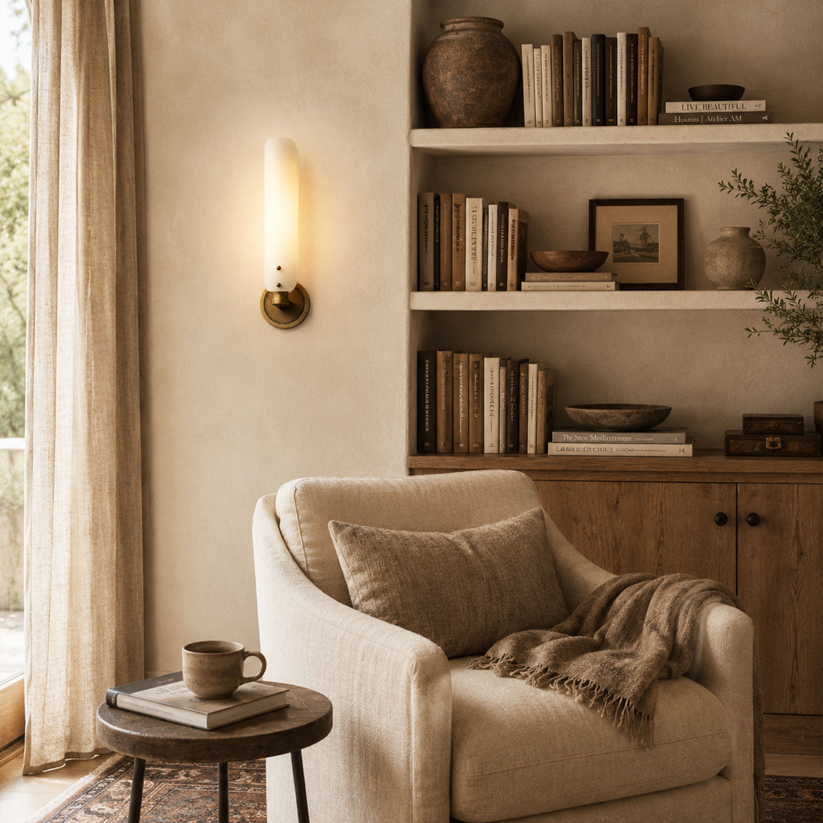 Wornak Glass Wall Lamp