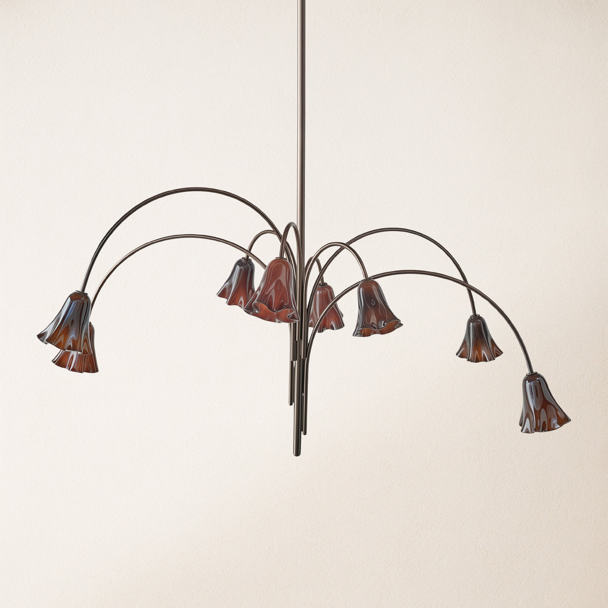 Florea Glass Art Chandelier