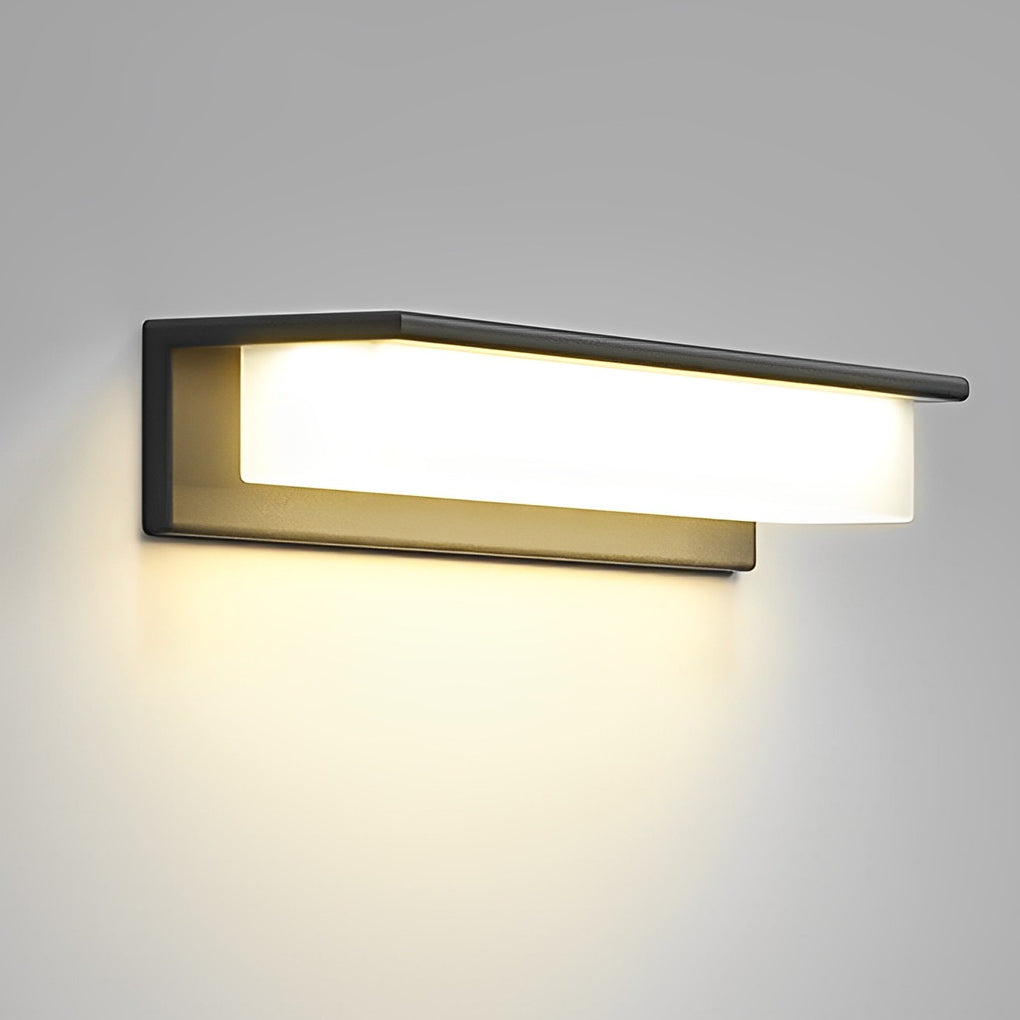 Summital Rectangular Waterproof Outdoor Wall Light
