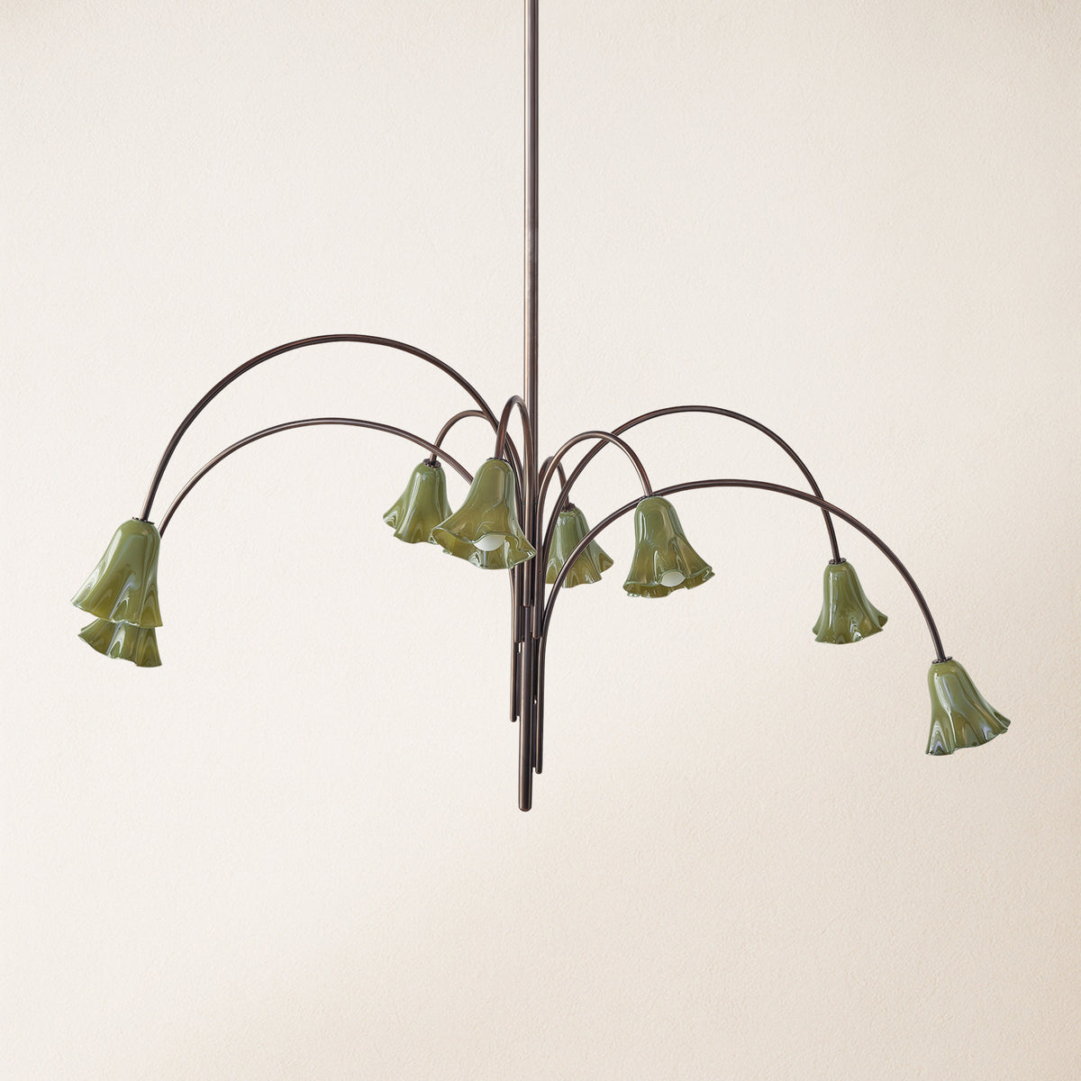 Florea Glass Art Chandelier