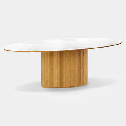 Marley Sintered Stone Dining Table 84"
