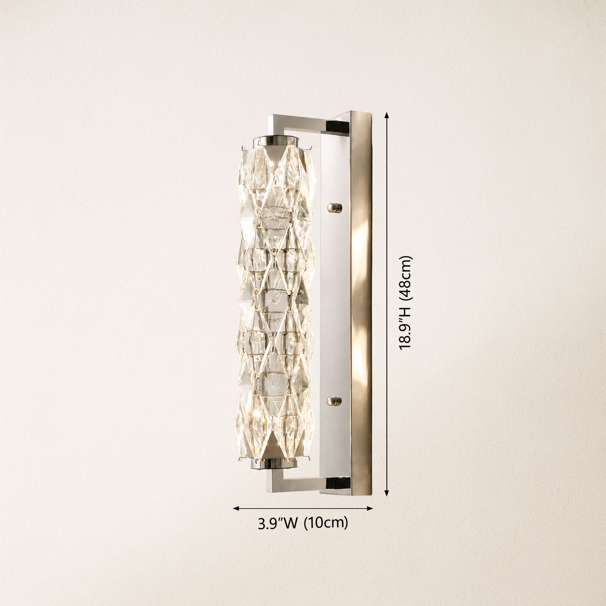 Vivalia Crystal Wall Sconce