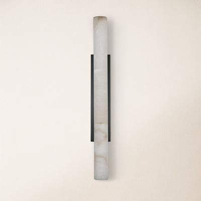 Sylvia Palladian Alabaster Wall Sconce 36"H