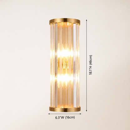 Aethon Crystal Linear Wall Sconce