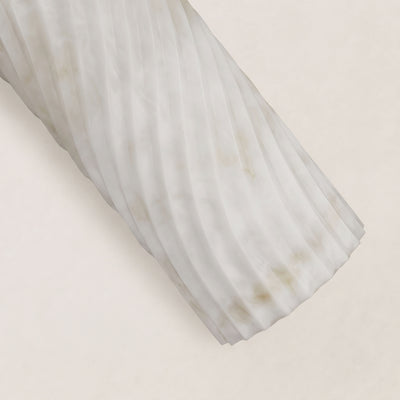 Serelle Resin Rippled Wall Sconce 15"H