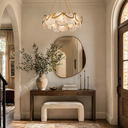 Avenor Ambient Glass Round Chandelier