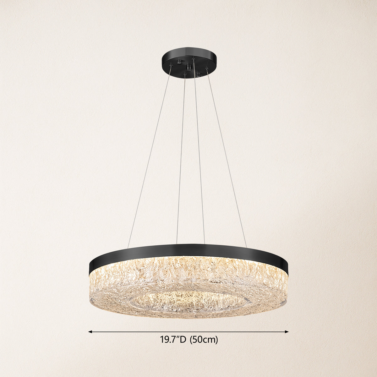 Planituri Crystal Round Chandelier