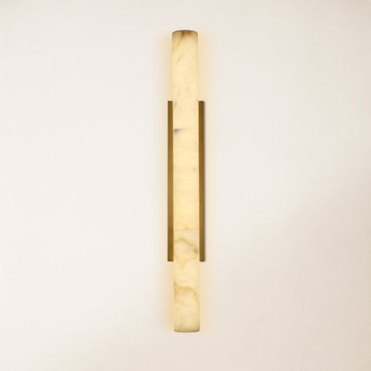 Sylvia Palladian Alabaster Wall Sconce 36"H