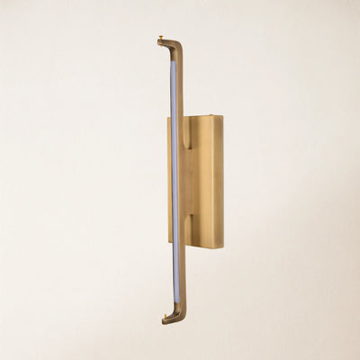 Clara Glow Crystal Single Wall Sconce 19"