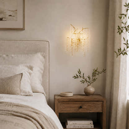 Shiro Noda Crystal Wall Lamp