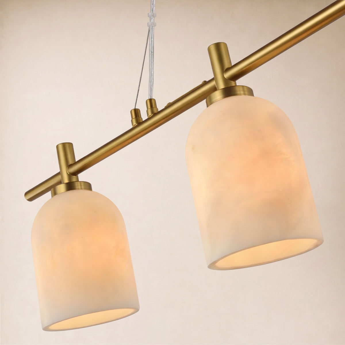 Axis Resin Linear Chandelier 43"D