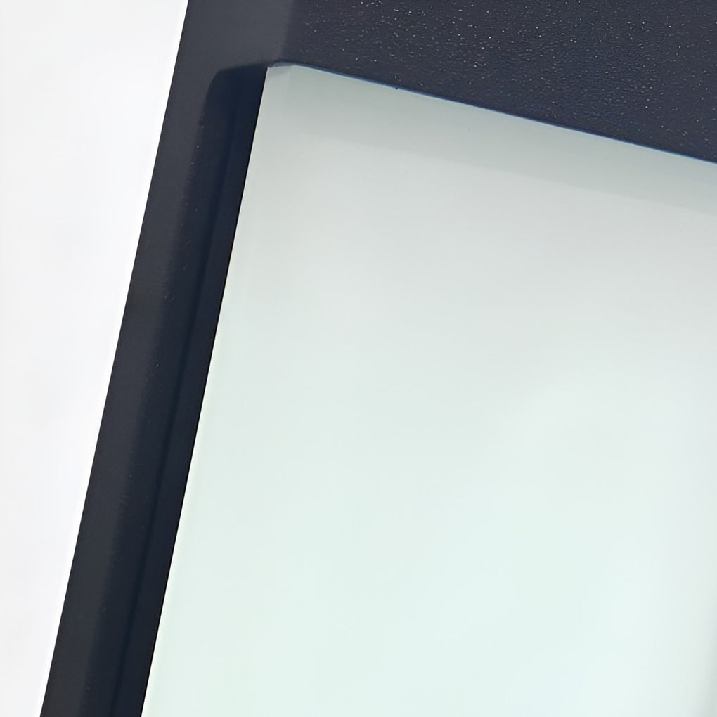 Kraken Rectangular Solar Outdoor Wall Light 2 Pcs