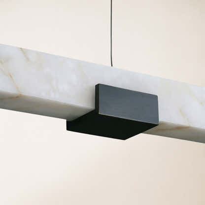 Caliora Alabaster Linear Chandelier