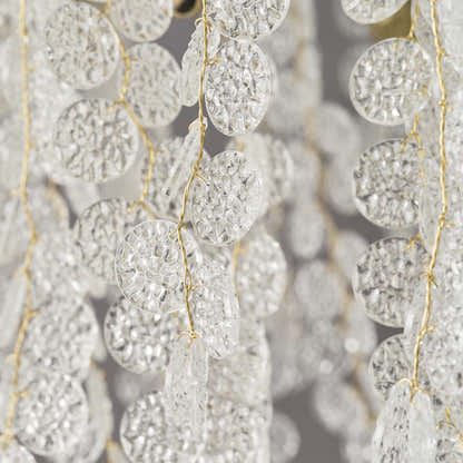 Shiro Noda Crystal Tree Branch Linear Chandelier 72"W