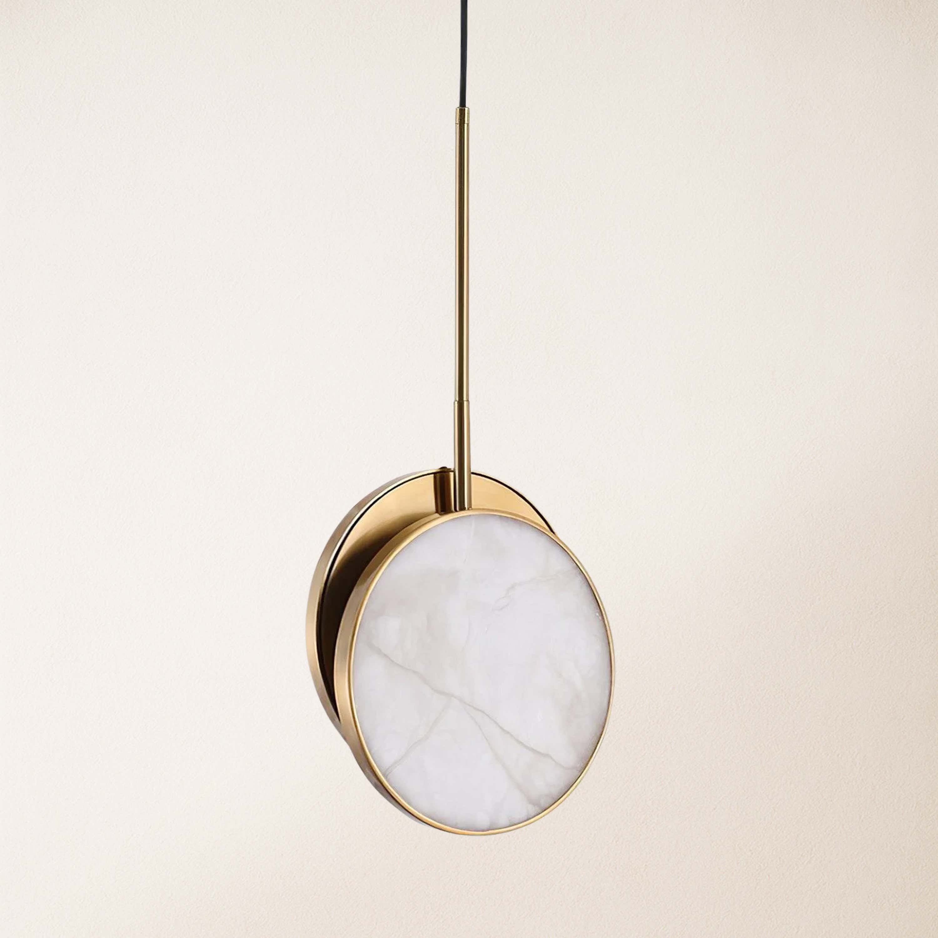 Mintreux Moonshade Alabaster Pendant 8''D