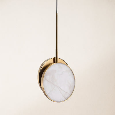 Mintreux Moonshade Alabaster Pendant 8''D