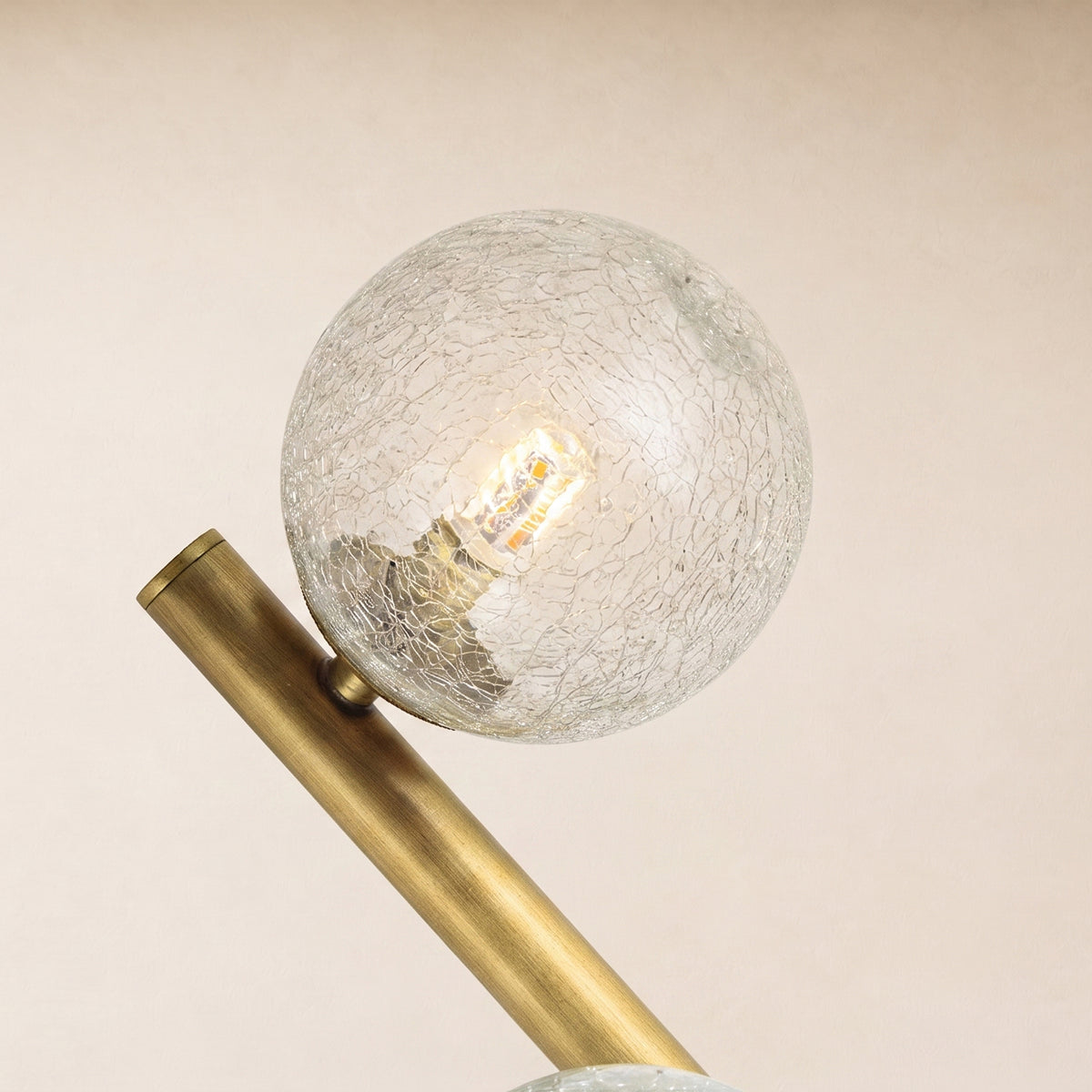 Elowen Glass Globe Wall Sconce 20"H