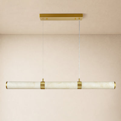 Remi Resin Linear Chandelier 47"W