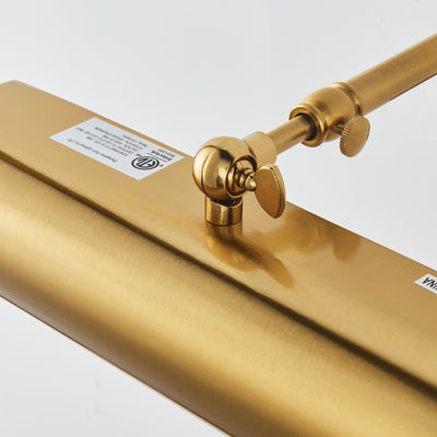 LumiArc Brass Gallery Picture Light 12"W