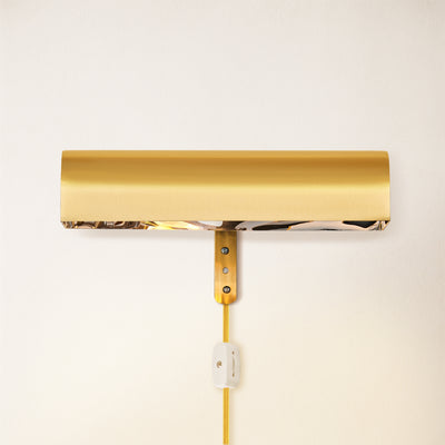 LumiArc Brass Gallery Picture Light 12"W