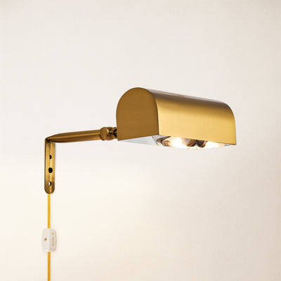 LumiArc Brass Gallery Picture Light 8.1"W