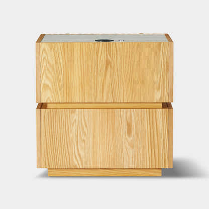 Isla Oak Sintered Stone Nightstand 20" W