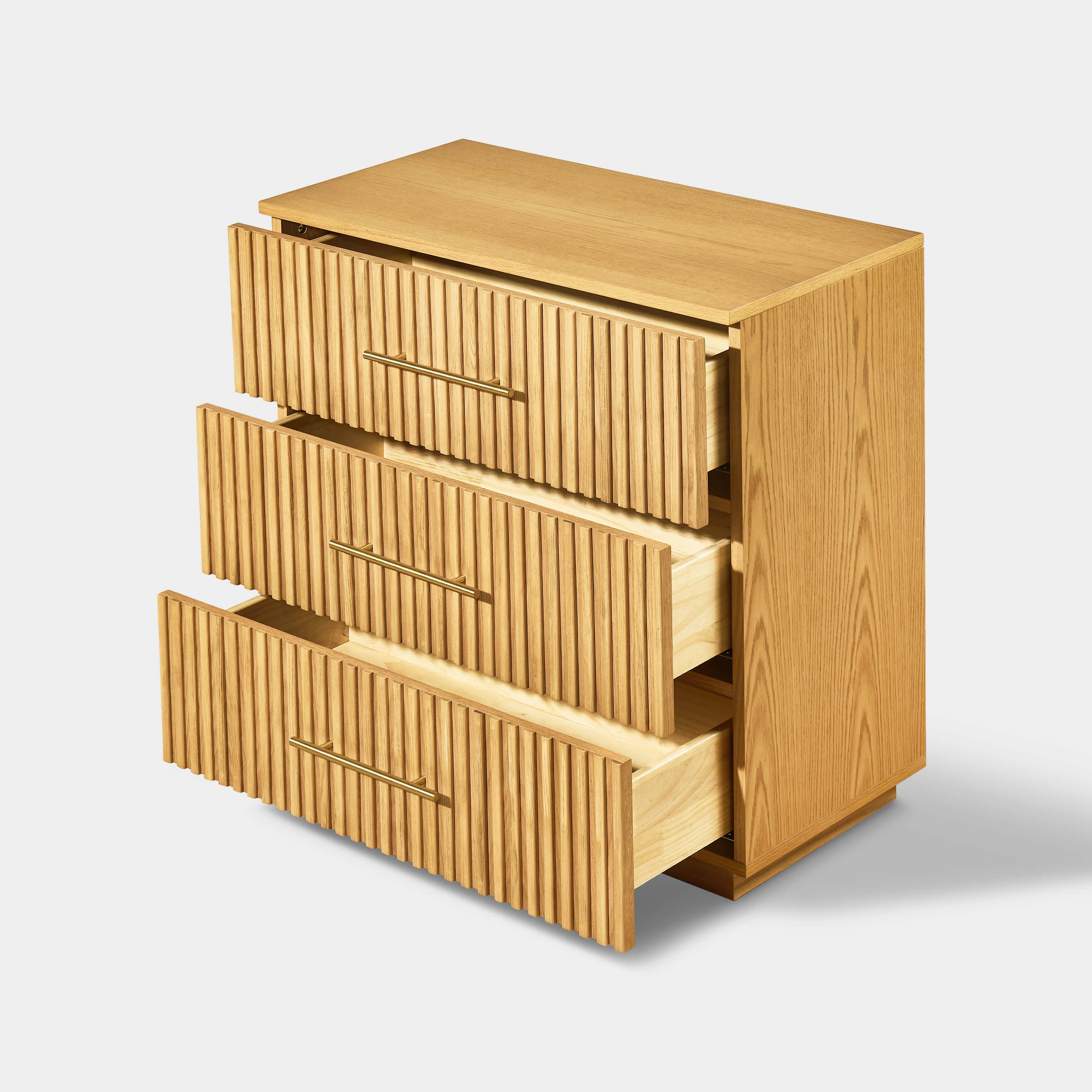 Holt 63“ Oak 6-Drawer Chest(Set of 2)