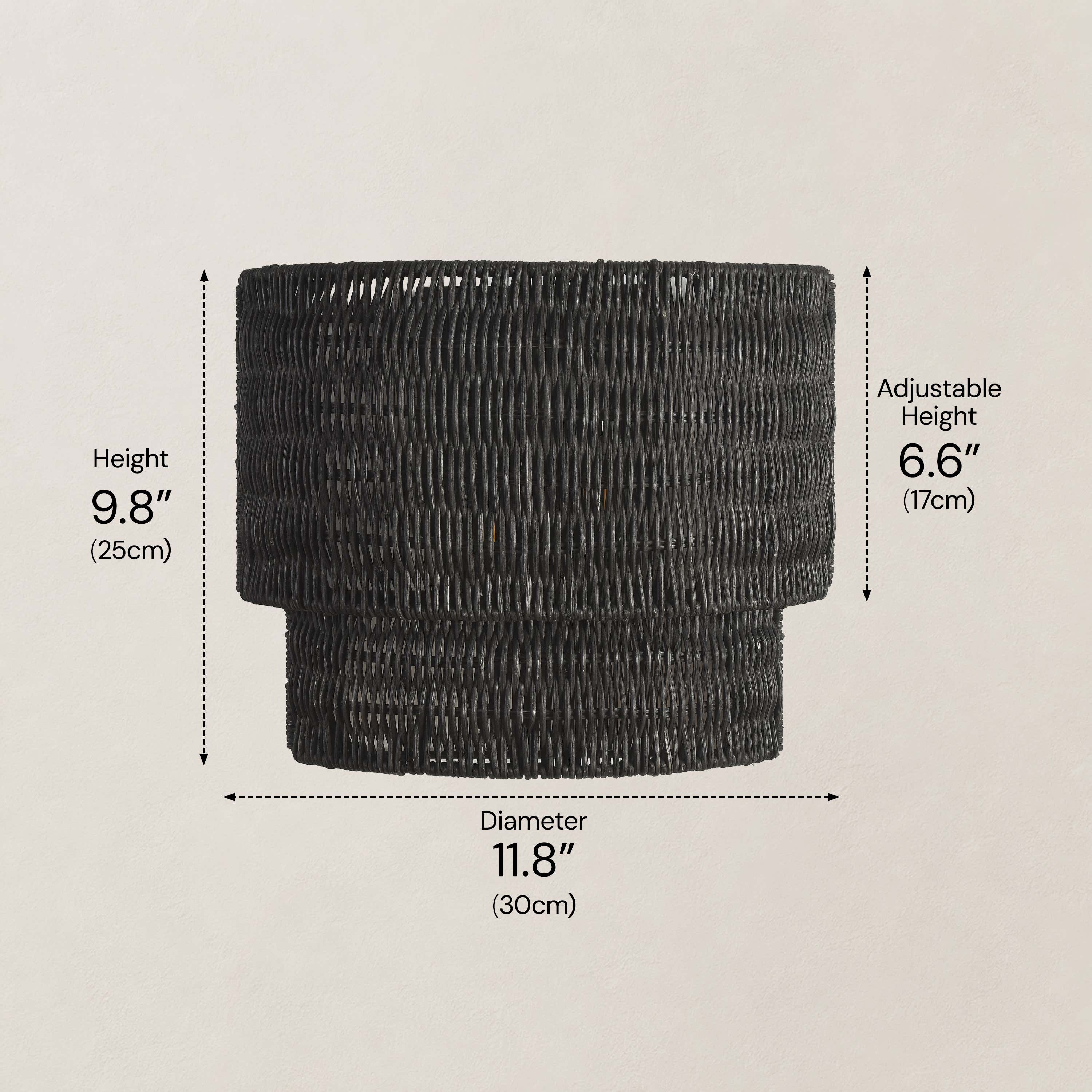 Cavana Rattan Wall Sconce