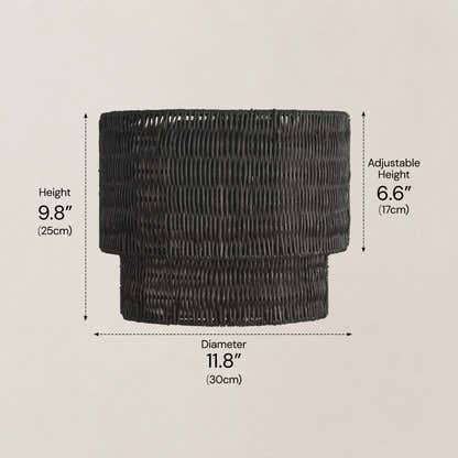 Cavana Rattan Wall Sconce