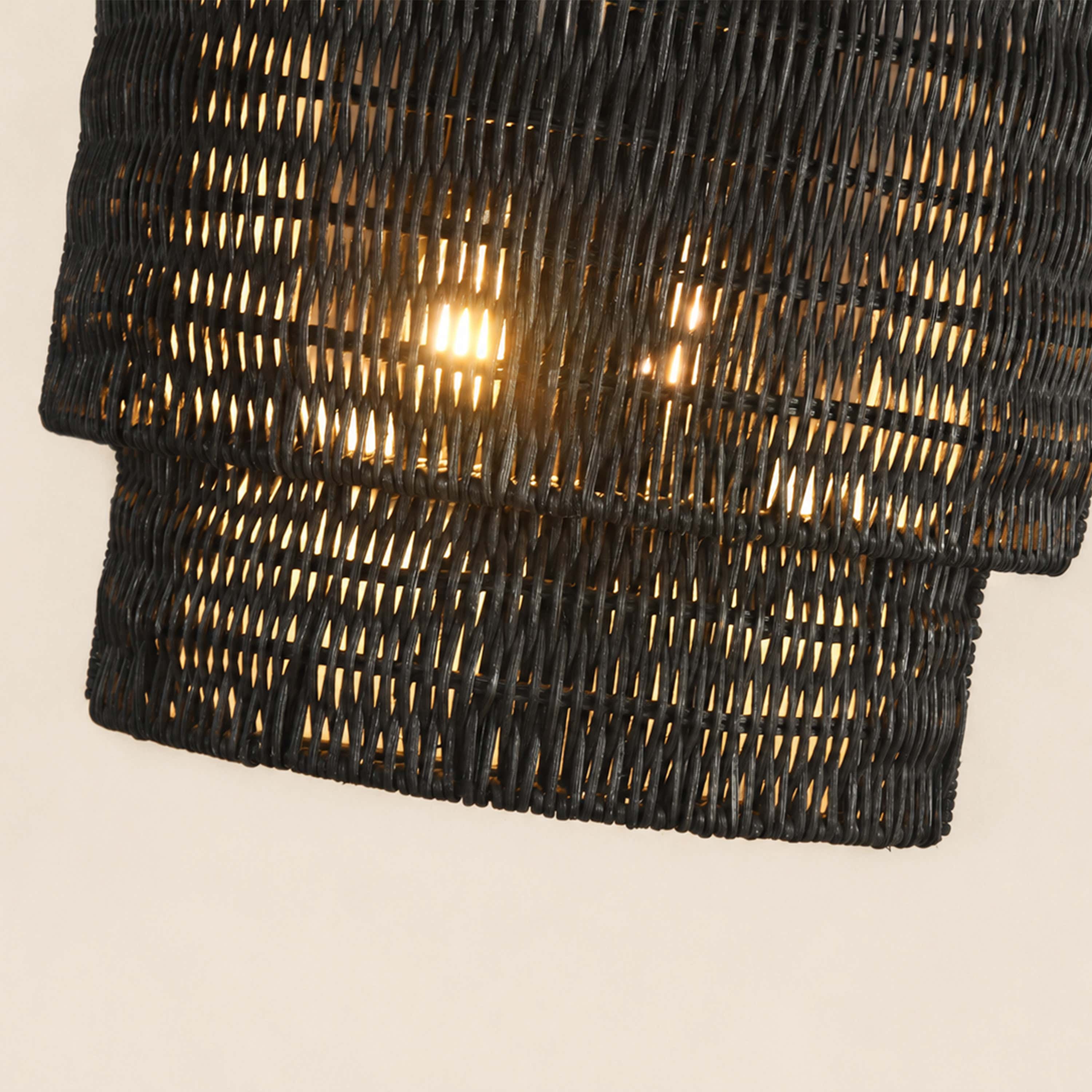 Cavana Rattan Wall Sconce