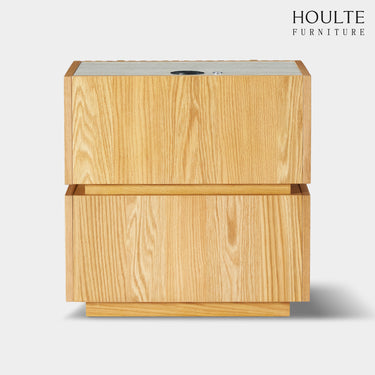 Isla Oak Media Console And Coffee Table And Nightstand