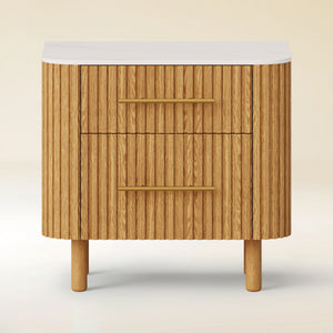 Charlie Sintered Stone Nightstand 26