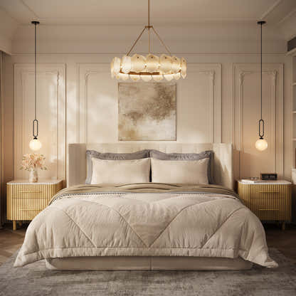 Charlie Sintered Stone Nightstand 26" W