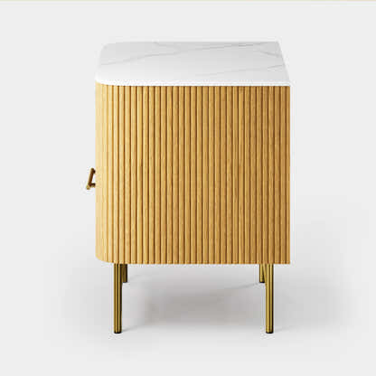Ewan Sintered Stone Nightstand 26"W
