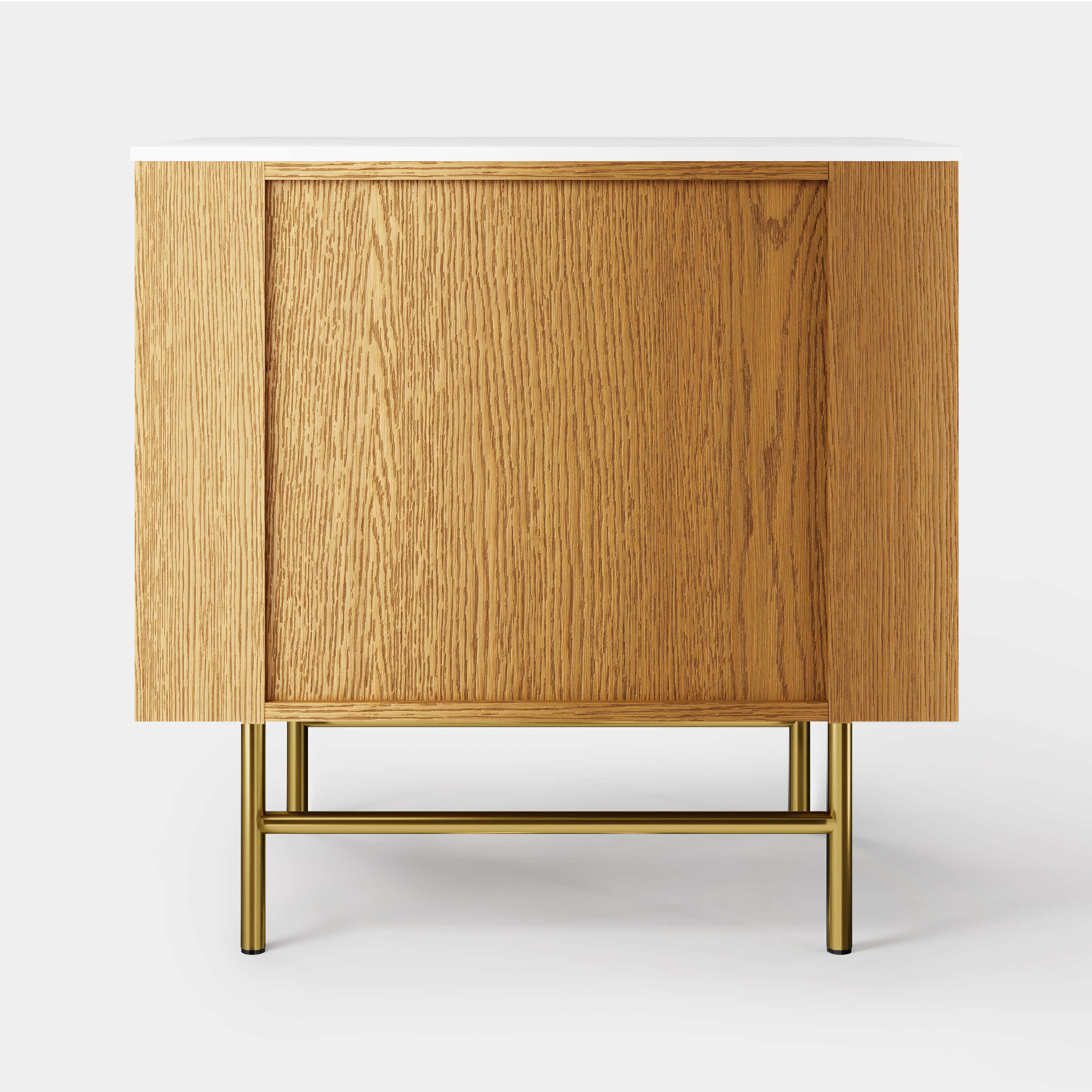 Ewan Sintered Stone Nightstand 26"W