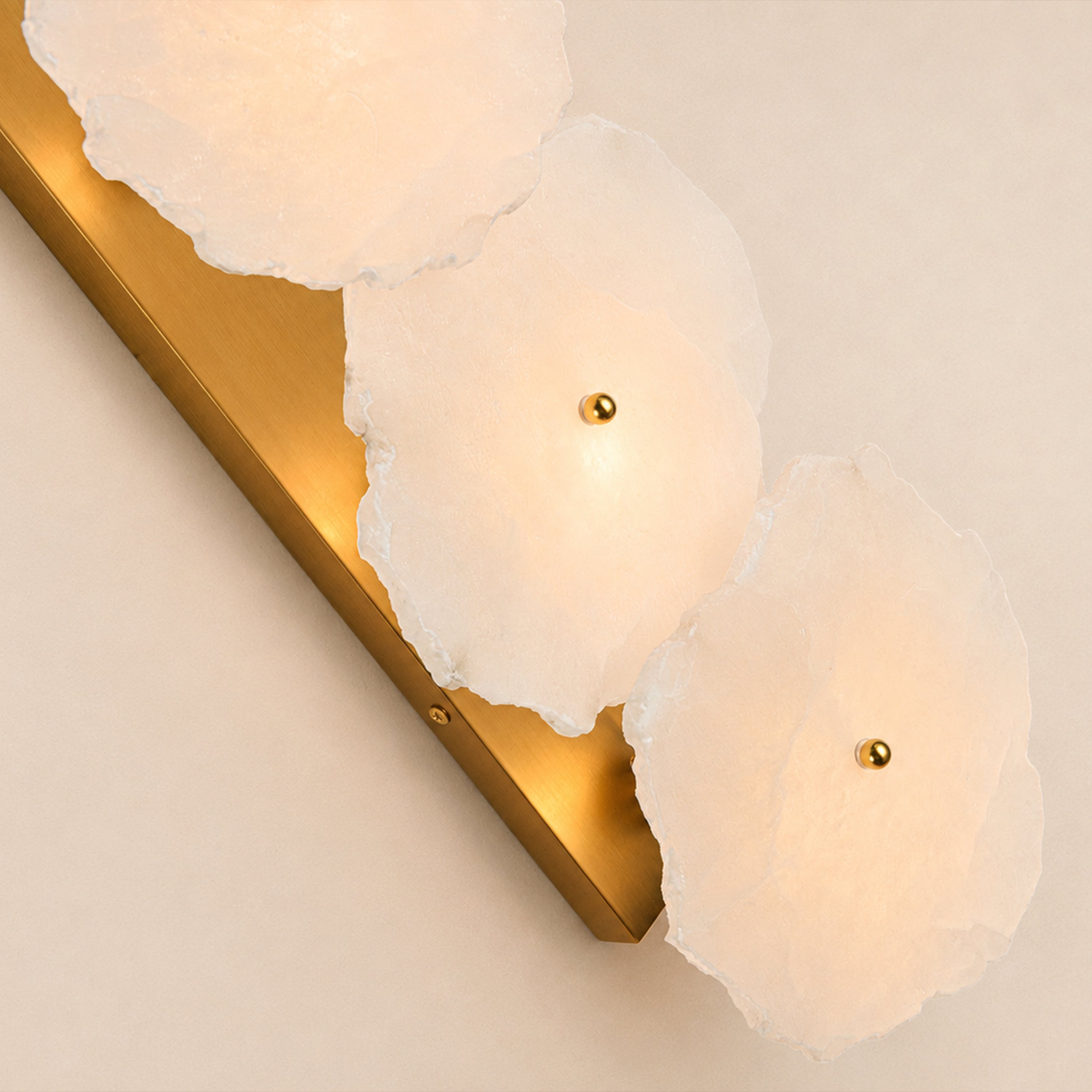 Moira Alabaster 4 Lights Wall Sconce#Finish_Gold