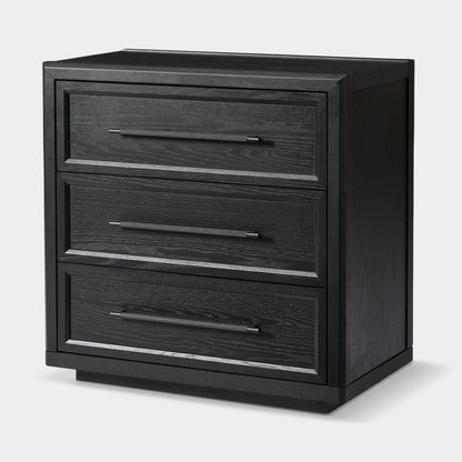 Alvar 31.5″ Oak 3-Drawer Chest
