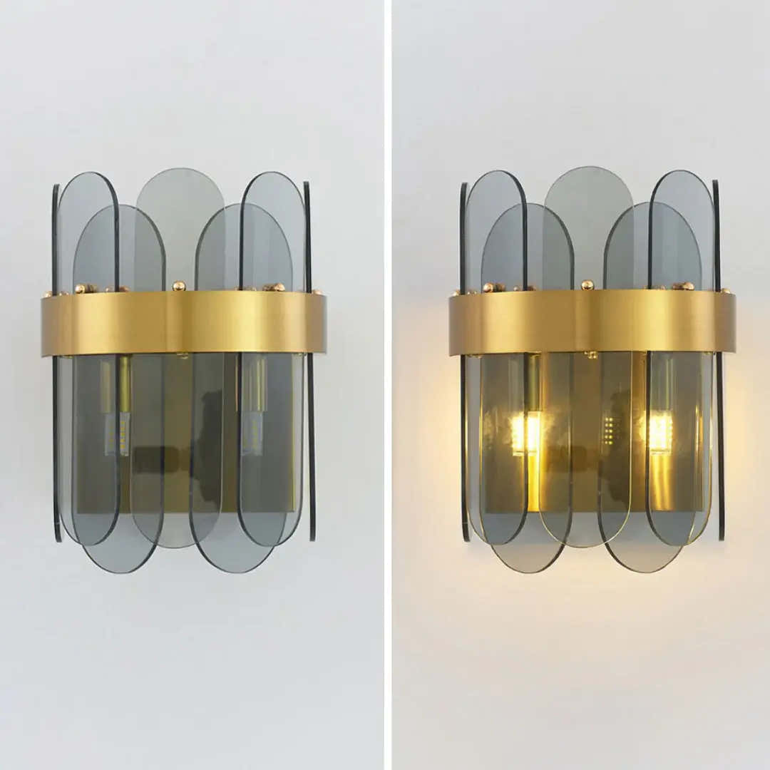 Cyra Glass Wall Sconce