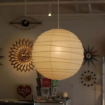 Hikari Paper Ball Pendant Lamp